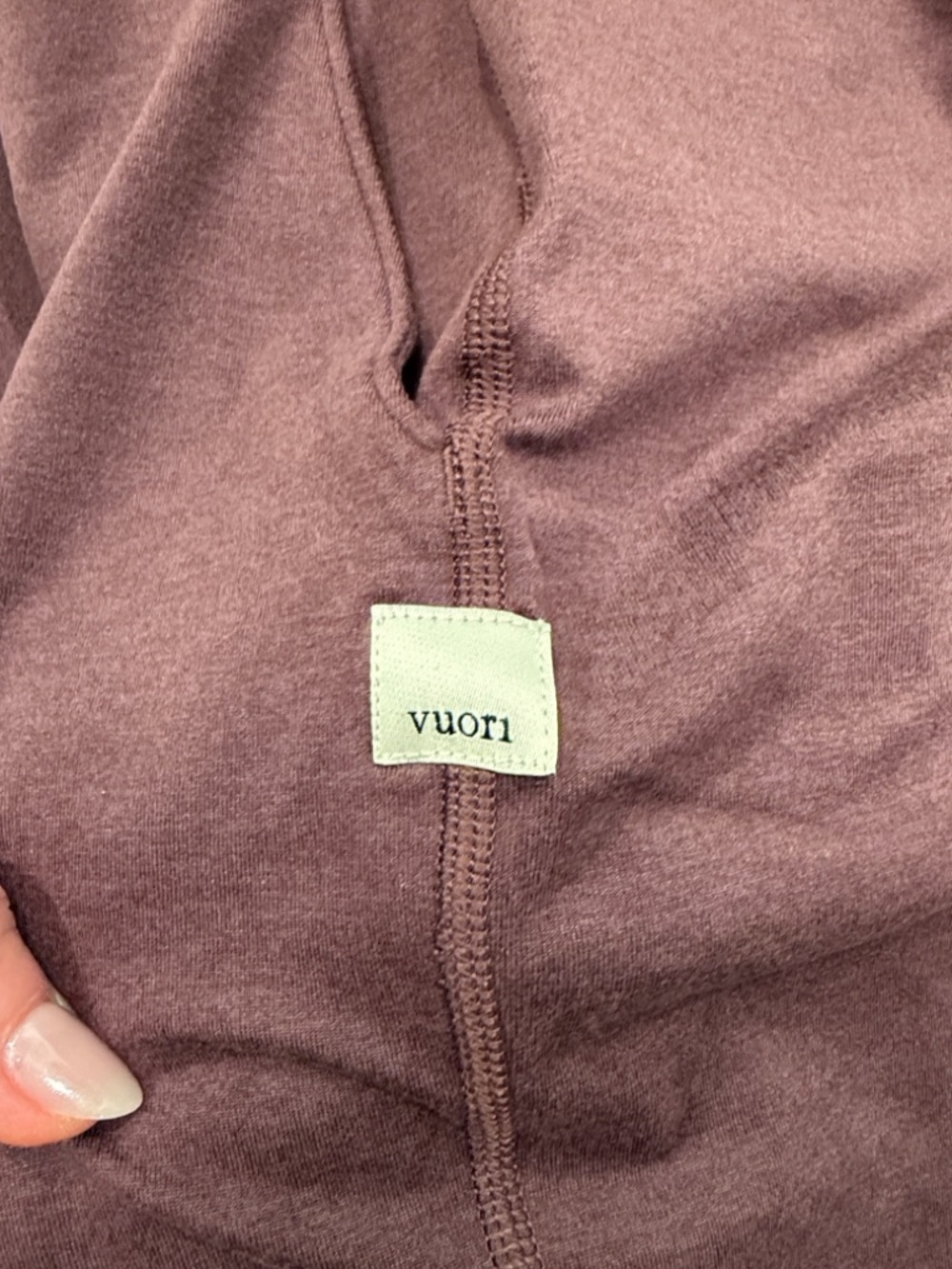 Vuori Burgundy / Brown Jogger Sweatpants - Picture 6 of 10